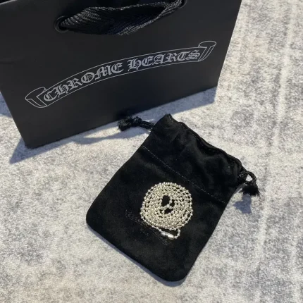 Chrome Hearts ball chain necklace sliver