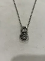 Chrome Hearts Cross Ball Horseshoe Pendant