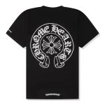 Black Chrome Heart Shirt​