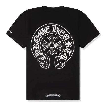 Black Chrome Heart Shirt​