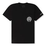 Black Chrome Heart Shirt​