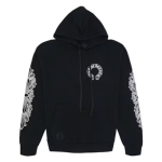 Black Chrome Hearts Hoodie​
