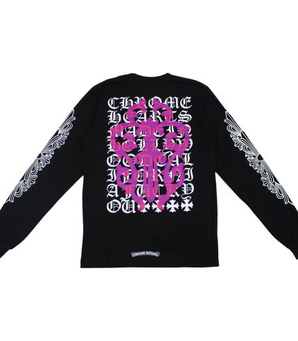 CH Eye Chart Pink Dagger Long Sleeve T Shirt