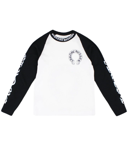 Black And White Chrome Hearts Shirt