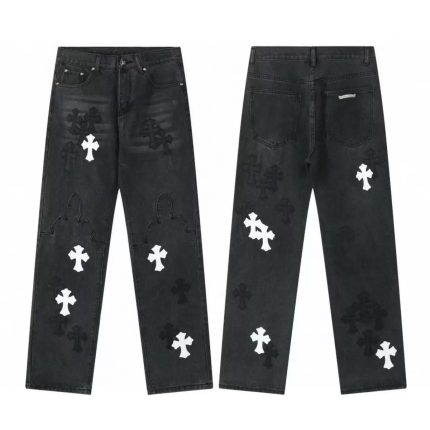 Chrome Hearts Black Cross Pant