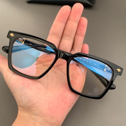 Chrome Hearts Black Golden Premium Glasses