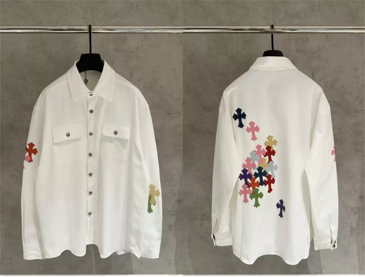 Chrome-Hearts-Button-Up-Shirt Chrome Hearts Button Up Shirt