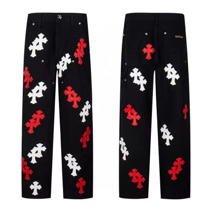 Chrome Hearts Cross Logo Jeans