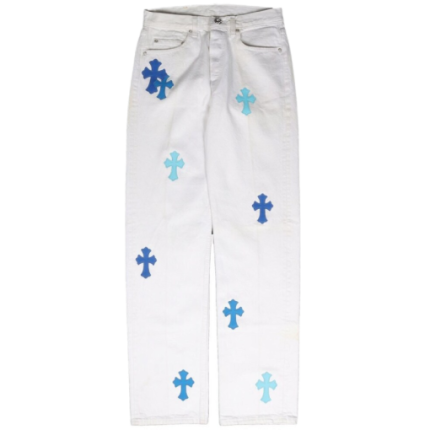 Chrome Hearts Cross Patch Jeans