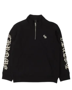 Chrome Hearts Embroidered Quarter Zip Sweatshirt