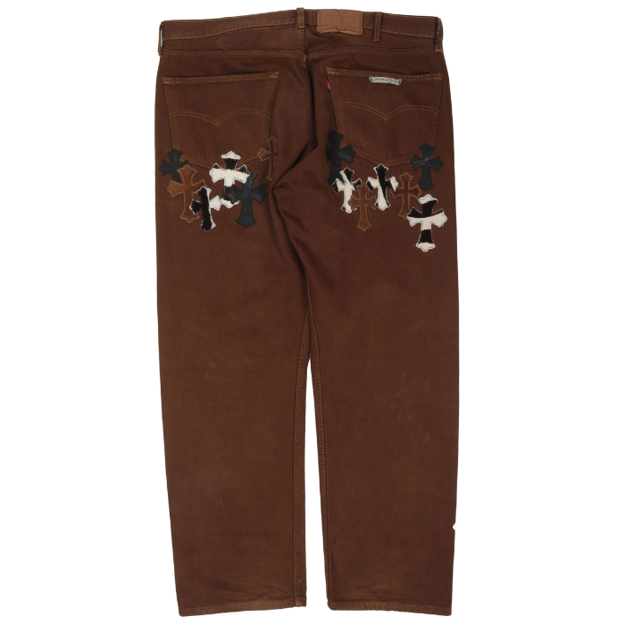 Chrome-Hearts-Levis-Multi-Cross-Jeans2 Chrome Hearts Levi’s Multi Cross Jeans