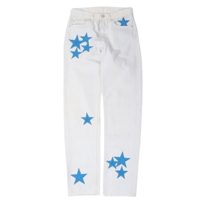 Chrome-Hearts-Levis-Star-Patch-Jeans-1 Chrome Hearts Levi’s Star Patch Jeans