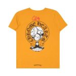 Yellow Chrome Heart Shirt