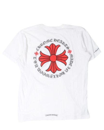 Chrome Hearts Men’s Red And White Shirt​