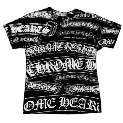 Chrome Hearts X Comme Des Garcons Rare Restock Black Shirt