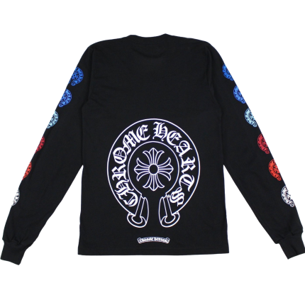 CH Multi Color Horseshoe Long Sleeve T-Shirt