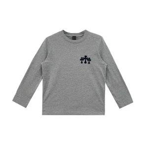 Grey Chrome Hearts Long Sleeve