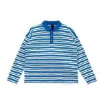 Chrome Hearts Blue Polo Shirt