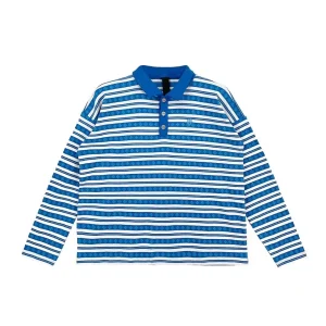 Chrome Hearts Blue Polo Shirt