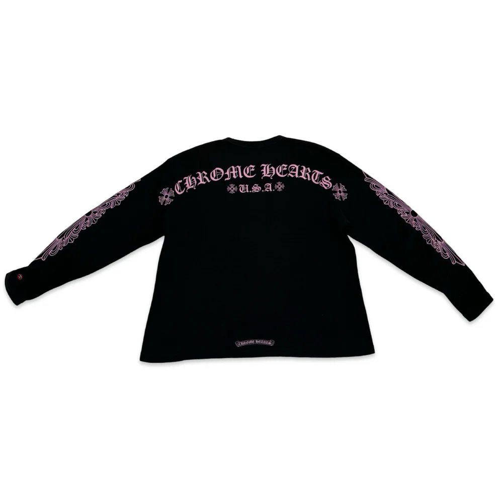 chrome-hearts-pink-thermal-long-sleeve_-4 Chrome Hearts Pink Thermal Long Sleeve